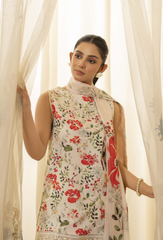 Senora By Humdum Unstitched 3 Piece Emb Printed Lawn Collection'2025-D-05