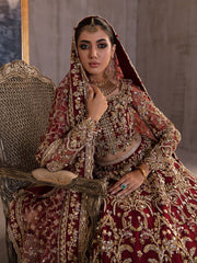 Charmaine By Gulaal Unstitched 3 Piece Bridal SuitAleesia B-20