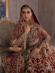 Charmaine By Gulaal Unstitched 3 Piece Bridal Collection'2022Aleesia B-20