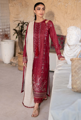 Mirha By Humdum Unstitched 3 Piece Lawn Collection-D-01