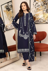 Dilkash By Humdum Unstitched 3 Piece Emb Lawn Collection-D02