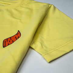 Kjunction Boys Half Sleeves-Printed T-Shirt (Hungry)