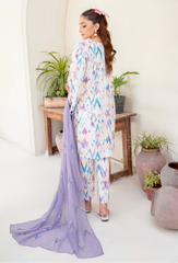Ziva By Humdum Stitched 3 Piece Printed Lawn Collection'2025-D04