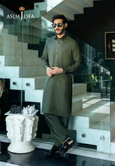 Asim Jofa Men Unstitched Vol2 Ajmwu-03 Unstitched 2Pc