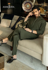 Asim Jofa Men Unstitched Vol2 Ajmwu-02 Unstitched 2Pc