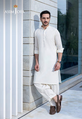 Asim Jofa Ready To Wear Men Vol2 Ajmwp-08 Stitched Embroidered 2Pc