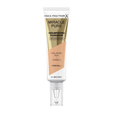 Max factor Miracle Pure Skin Improving Foundation 24H Hydration SPF 30 40 Light Ivory 30 ML