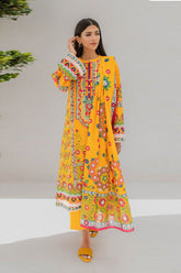 Zellbury Unstitched Printed & Emb Lawn Vol-04 Collection'2023-WU-361