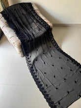 Deck Up Embroidered Chiffon Dupatta D#12