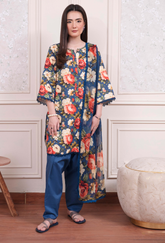 Coco By Humdum Unstitched 3 Piece Viscose Collection'2025-D08