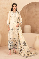 Mahabbah By Tawakkal Stitched 3 Piece Fancy Emb Lawn Vol-02 Suit-D-3800