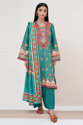 Zellbury Unstitched Printed & Emb Lawn Vol-04 Collection'2023-WU-383