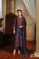 Zurgul By Zebtan Unstitched 3 Piece Luxury Formals Collection'2026-ZG-04 | Zurgul