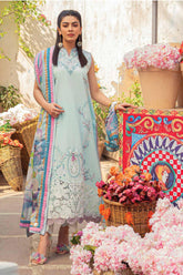 Tesoro Hemline by Mushq Unstitched 3 Piece Spring Summer Lawn Suit-HML-03-A