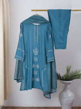 Samawi Stitched Kurta Collection'2025-Cobalt Kurta