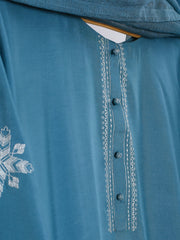 Samawi Stitched Kurta Collection'2025-Cobalt Kurta