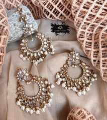 Made For Her-Heritage Earrings & Tikka - KMW1143