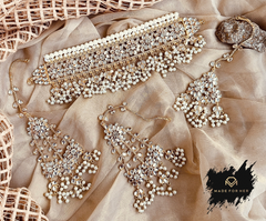 Made For Her-Zareenah Kundan Choker Set - WM1082