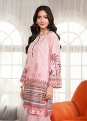 Ahlam By Safa Textile Stitched Co-Ords Lawn Suit-Blush Pink Stylish