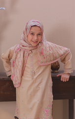 Suntex Stitched 3 Piece Girls Festive Premium Edition Suit-SH-2605