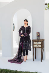 Dressline Launching New Un Stitched 3 Pcs Emb Laserkari Digital Printed Lawn Collection