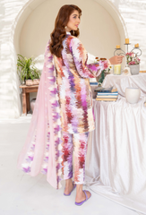 Ziva By Humdum Stitched 3 Piece Printed Lawn Collection'2025-D10
