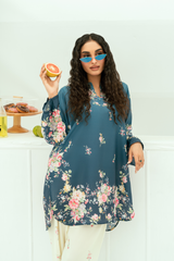 Raha By Amal Stitched Co Ords Cambric Vol-01 Collection'2025-Camellia