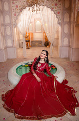 Kalidaar Frocks By Asma & Sidra Stitched Formals Suit-Anar-Kali