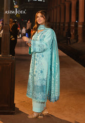 Asim Jofa Eid Signature Ajubf-31 Embroidered Jacquard 3 Pcs