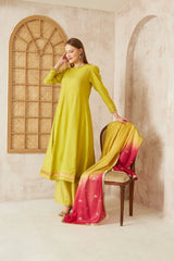 Dhaga Stitched 3 Piece Formals Collection'2025-Gul