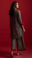 Eternal Classics By Najia Zia Stitched 2 Piece Winter Collection'2025-Moss