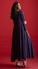 Eternal Classics By Najia Zia Stitched Winter Collection'2025-Berry