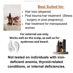Organic Roots Cocktail- Intense Hair Growth Serum