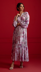 Eternal Classics By Najia Zia Stitched Winter Collection'2025-Cherry Blossom