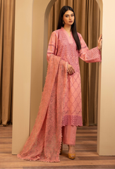 Elegant By Humdum Unstitched 3 Piece Chikankari Lawn Collection-D-03