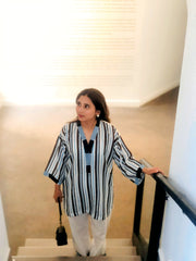 Urban Cut Stitched 2 Piece Cotton Embellished Co- Ord Set