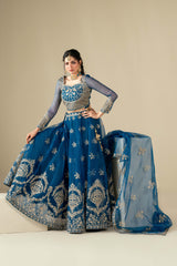 Gull By Haniumaimaz Stitched 3 Piece Formals Vol-01 Suit-NOOR E SABA