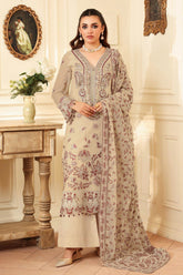 Dastan by Ramsha Unstitched 3 Piece Formals Vol-04 Collection'2025-T-401