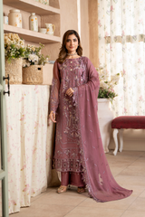 Aura By Zebtan Unstitched 3 Piece Formals Vol-03 Collection'2026-AR-03