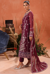 Heer By Humdum Stitched 3 Piece Formals Vol-02 Collection'2025-D09