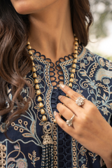 Mehru By Zebtan Unstitched 3 Piece Luxury Lawn Spring Suit-Mehru MZ-04