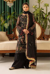 House Of Chiffon By Humdum Unstitched 3 Piece Luxury Formals Suit-D03