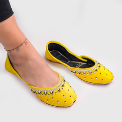 On Your Feets Emb Khussa-Midnight Glam