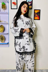 Urban Cut 2 Piece Cotton Printed Co- Ord Set