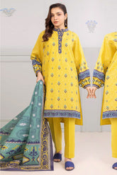 Zellbury Unstitched 3 Piece Lawn Vol-07 Suit-WUS-30437
