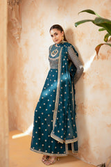 Mastani By Gulmina Stitched 3 Piece Luxury Formals Suit-Khizra
