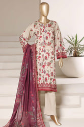 Sada Bahar Stitched 3 Piece Printed Lawn Vol-02 Suit-PR-4498-SKIN