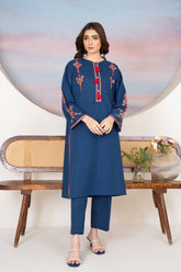 Tiraz Stitched 2 Piece Summer Suit-Nigaah