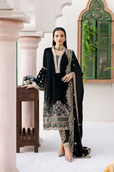 Andaz e Makhmal By Zebtan Unstitched 3 Piece Luxury Formals Collection'2026-ZAM-07