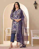 Dressline 3 Piece Emb Organza Suit 149K